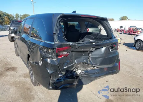 2025 Honda Odyssey Ex-L из США, поврежденный, VIN 5FNRL6H65SB079440